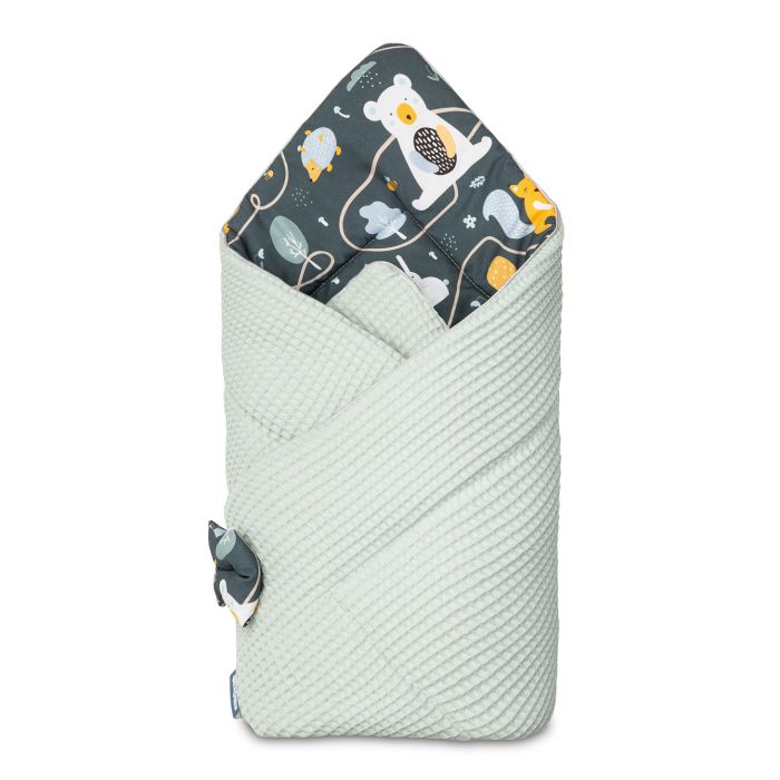 Dvipusis vokelis - pledukas kūdikiui "Paths" 