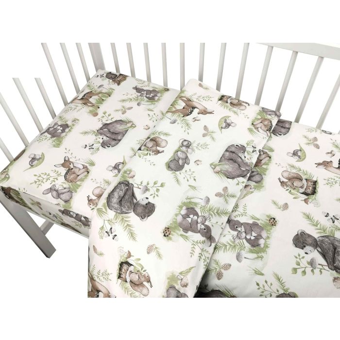 Patalynė kūdikiams 135x100 "Forest calm" 