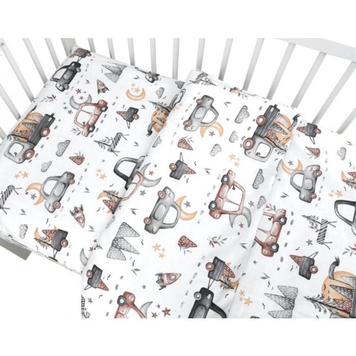 Patalynė kūdikiams 135x100 "On road grey" 