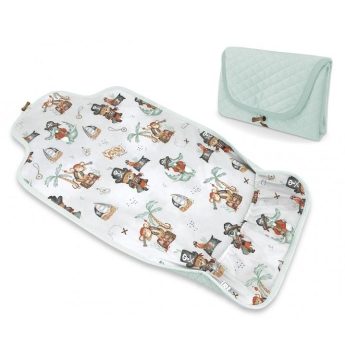 Neperšlampamas pervystymo paklotas kūdikiui "Pirates bay" 93 x 50 cm 