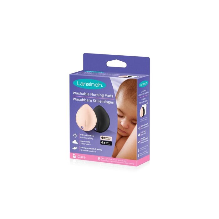 Daugkartiniai laktaciniai įklotai į liemenėlę Lansinoh 8 vnt