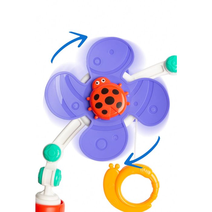 Žaislų lankas vežimėliui/kėdutei "FLOWER"