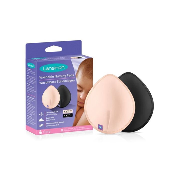 Daugkartiniai laktaciniai įklotai į liemenėlę Lansinoh 8 vnt