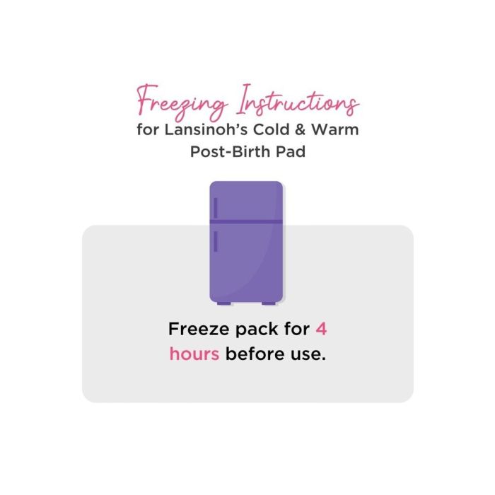 Lansinoh kompresai po gimdymo šildantys/šaldantys 