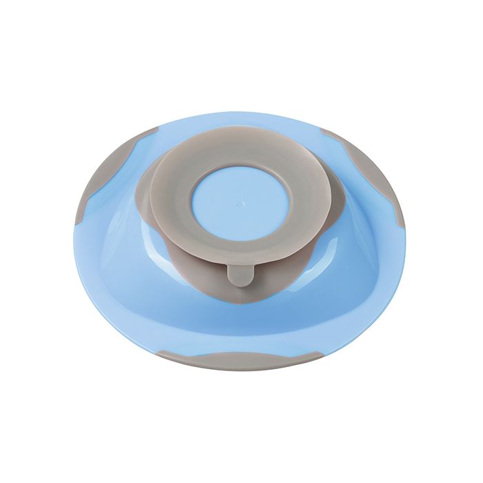 Lėkštė limpančiu dugnu, mėlyna