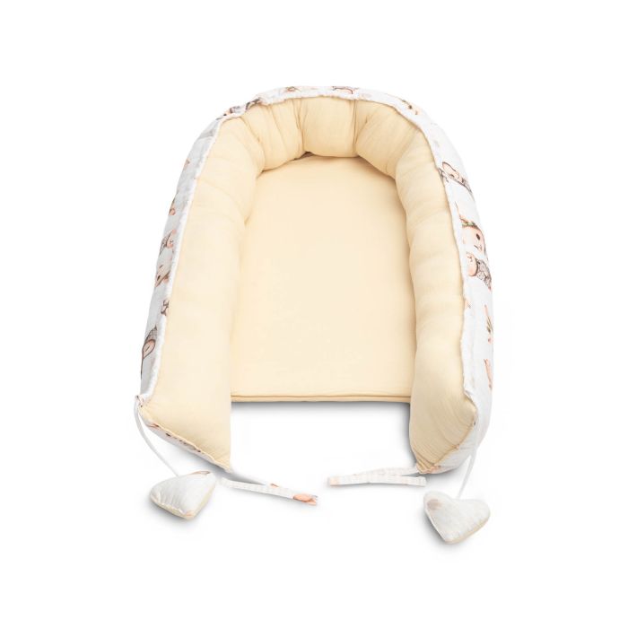 Kūdikio lizdelis su muslinu "LISSIE" 