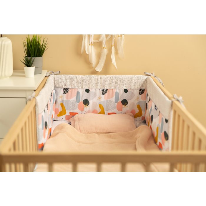 Kūdikio Lovytės apsauga 180 cm "Art by dots" 
