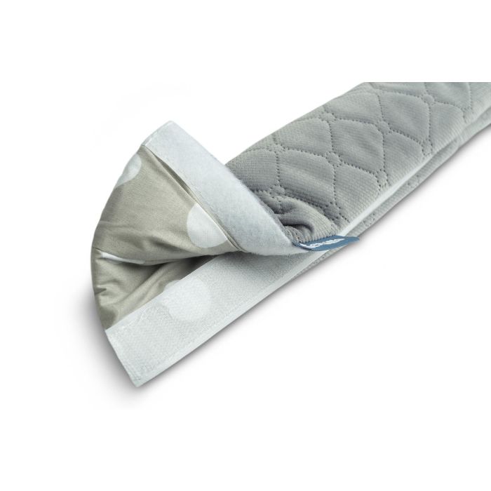 Kūdikio / vaiko Lovytės apsauga 116 cm "UP Velvet grey" 