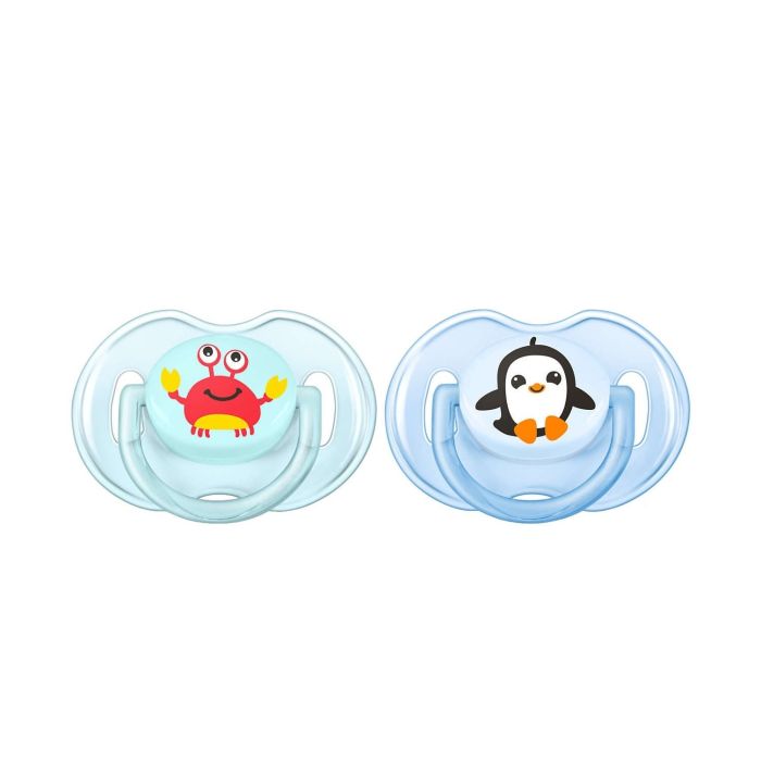 Čiulptukai AVENT "Classic" ortodontiniai 0-6 m 2vnt 