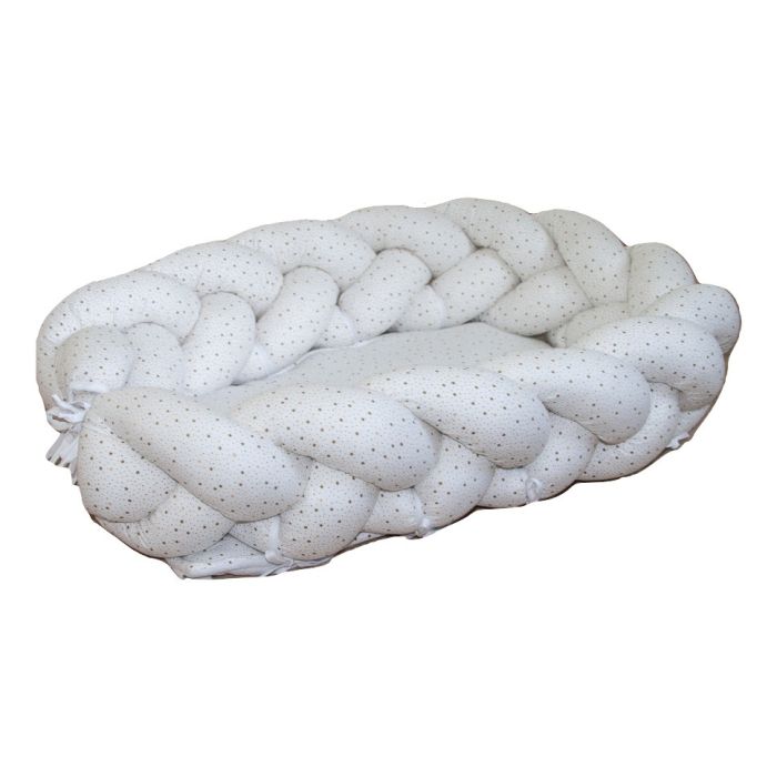 Kūdikio lizdelis - apsaugėlė  2 in 1 "Cappuccino" 