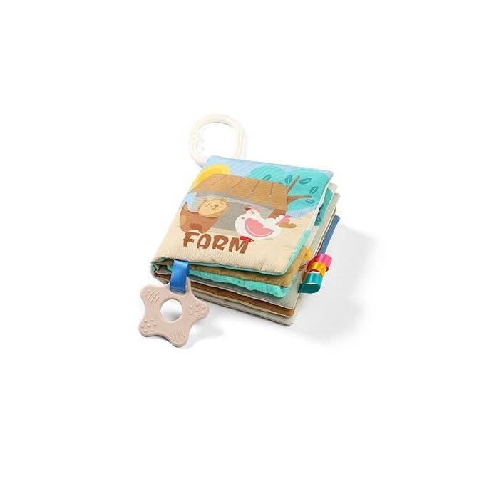 Minkšta kūdikio knygutė "Farm"