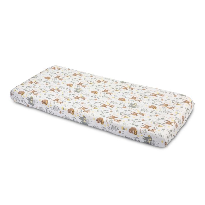 Paklodė su guma 120x60 "Forest life" - medvilninė