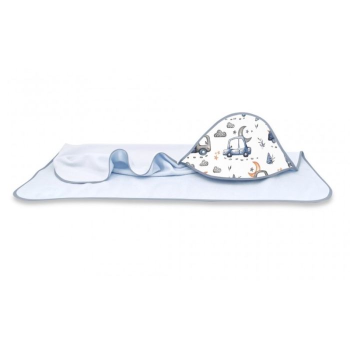 6 dalių kraitelis kūdikiui "On road blue"