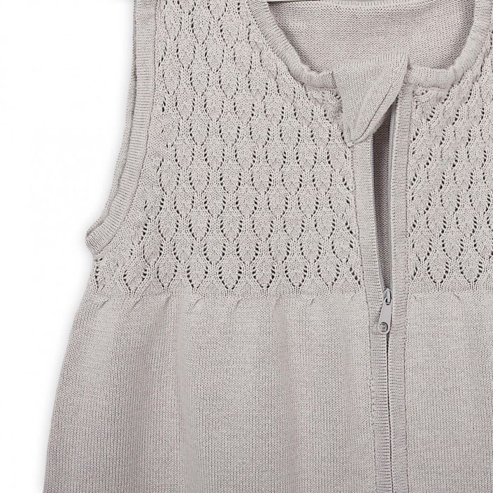 Megztas miegmaišis kūdikiui "Knitted" 1.0 TOG pilkas