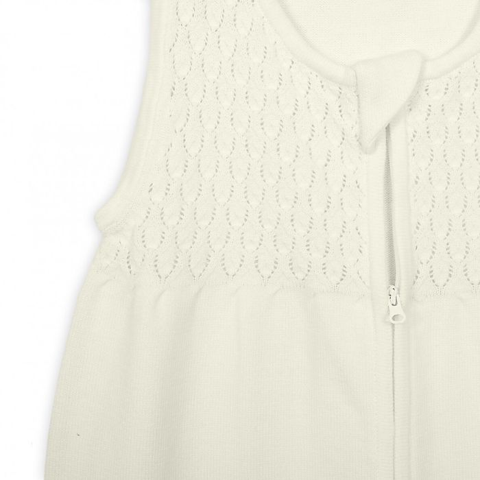 Megztas miegmaišis kūdikiui "Knitted" 1.0 TOG ecru