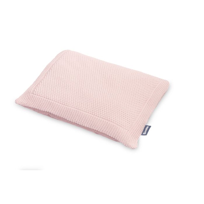 Muslino ir megztos medvilnės pledukas ir pagalvė kūdikiui "Luxury"