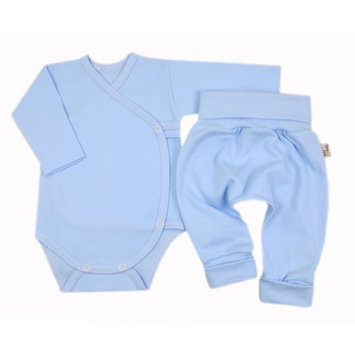 Drabužėliai kūdikiui "Blank baggi baby blue" 2 dalių
