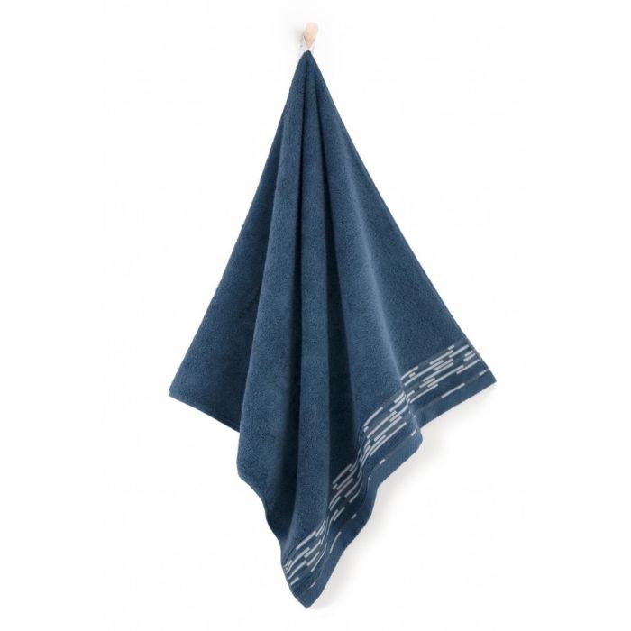 Rankšluostis "Sardinia" 140x70 cm melsvos spalvos