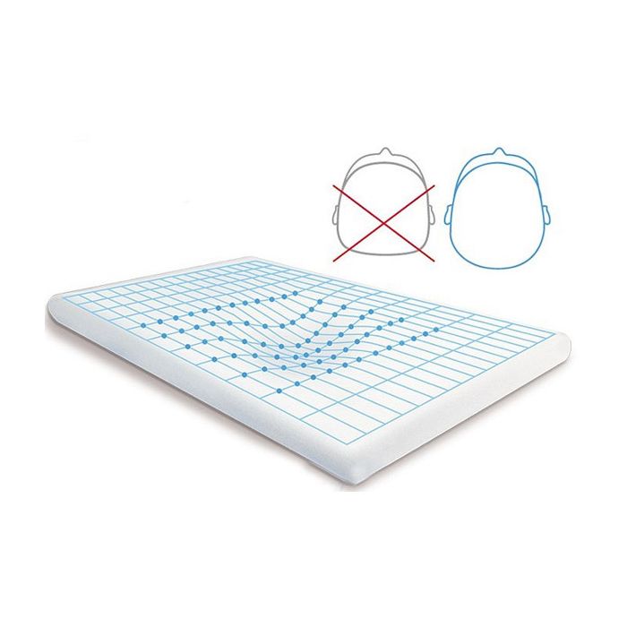 Kūdikio pagalvė 50x26cm "MEMO" viskoelastinė