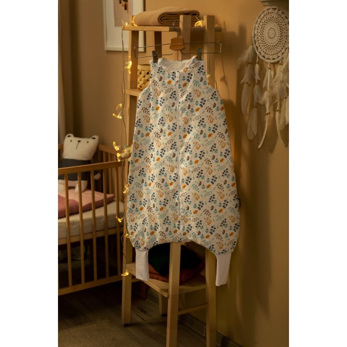 Miegmaišis kūdikiui "FLORAL" su kojomis 1.0 TOG