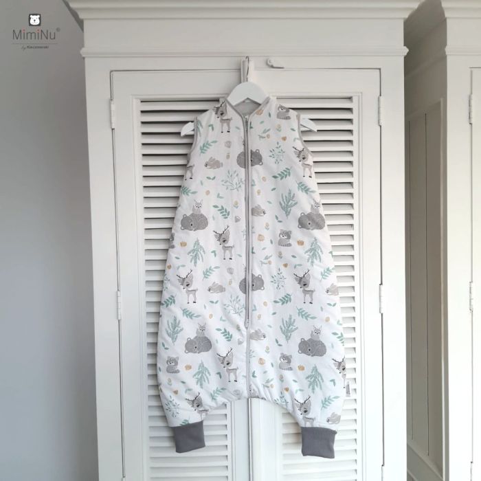 Miegmaišis kūdikiui "Raccoon & Friends" su kojomis