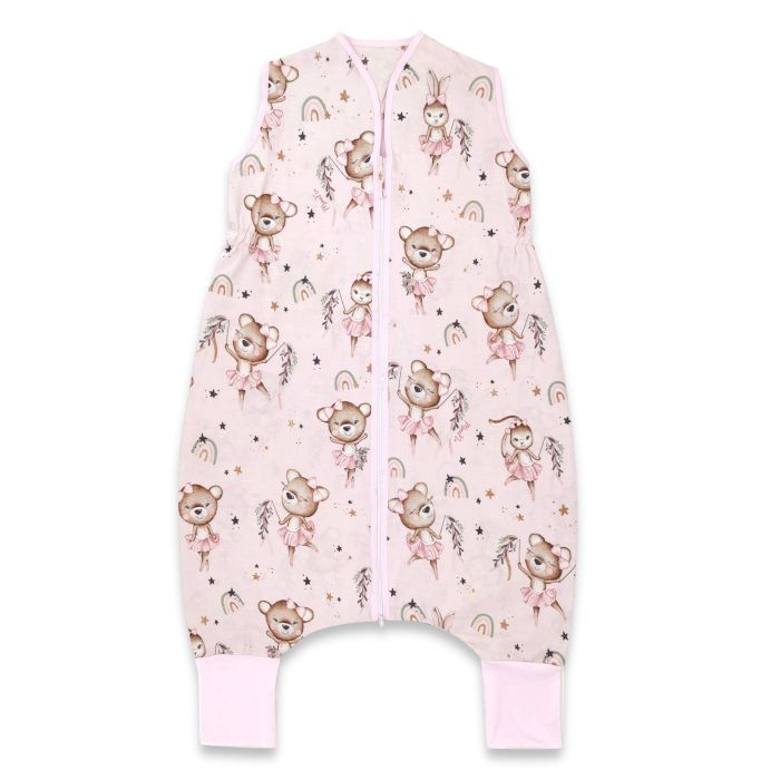 Miegmaišis kūdikiui "Ballerina" su kojomis 0.5 TOG