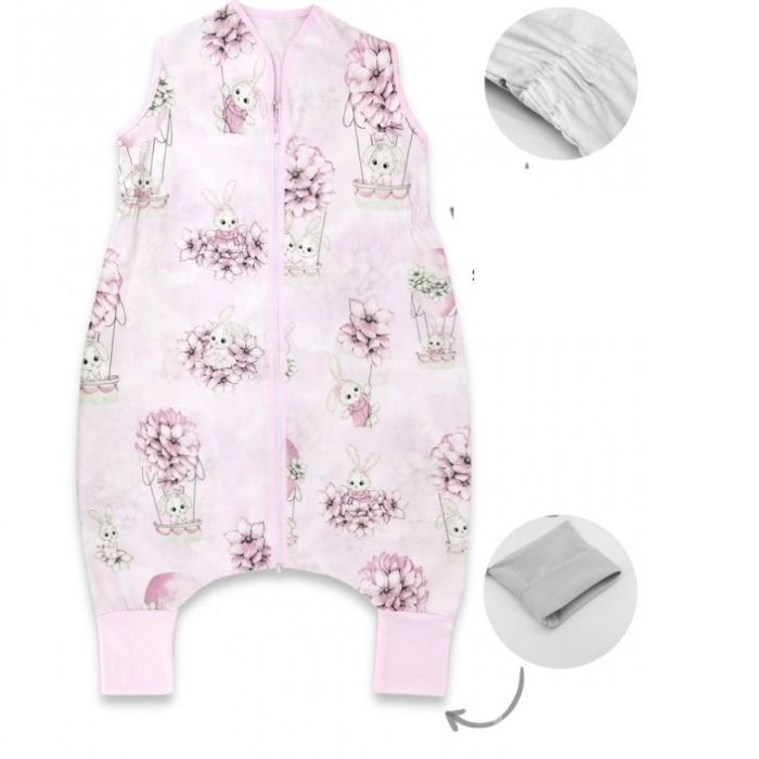 Miegmaišis kūdikiui "Fly with me" su kojomis 0.5 TOG