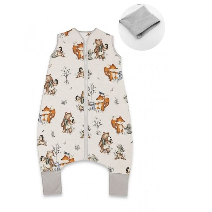 Miegmaišis kūdikiui "Forest family" su kojomis 2-2.5 TOG
