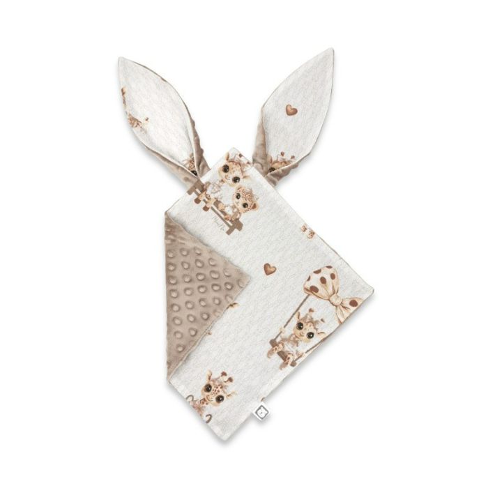 6 dalių kraitelis kūdikiui "Giraffee" dusty pink