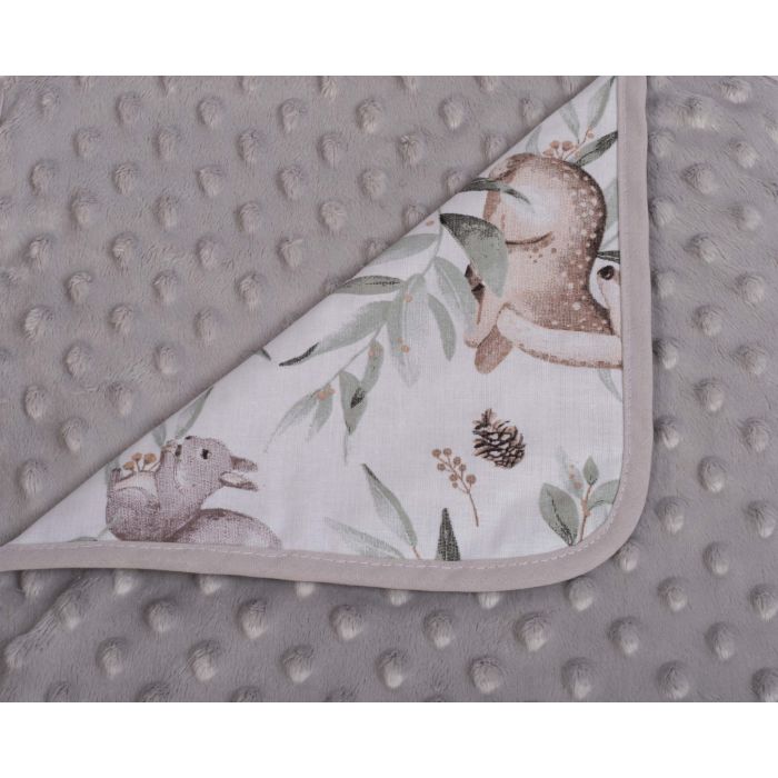 Pledas kūdikiui "Deer" 80x90 cm 
