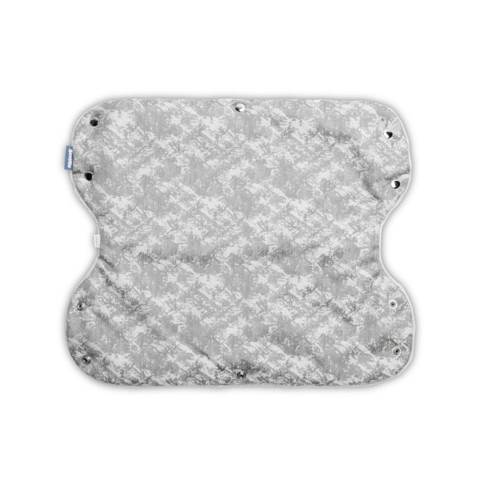 Pirštinės-mova vežimėliui ar rogėms "Bundle up" pilkos spalvos