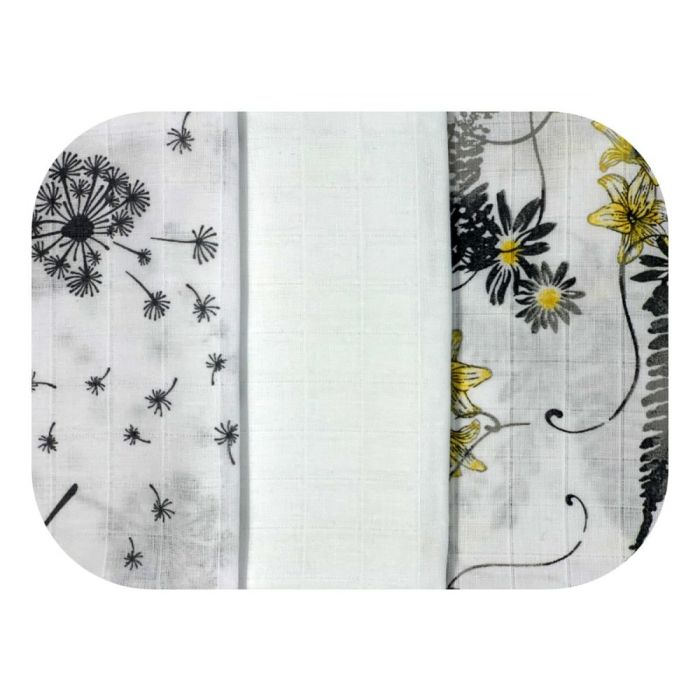 Muslino vystyklų rinkinys kūdikiams "Nature" 