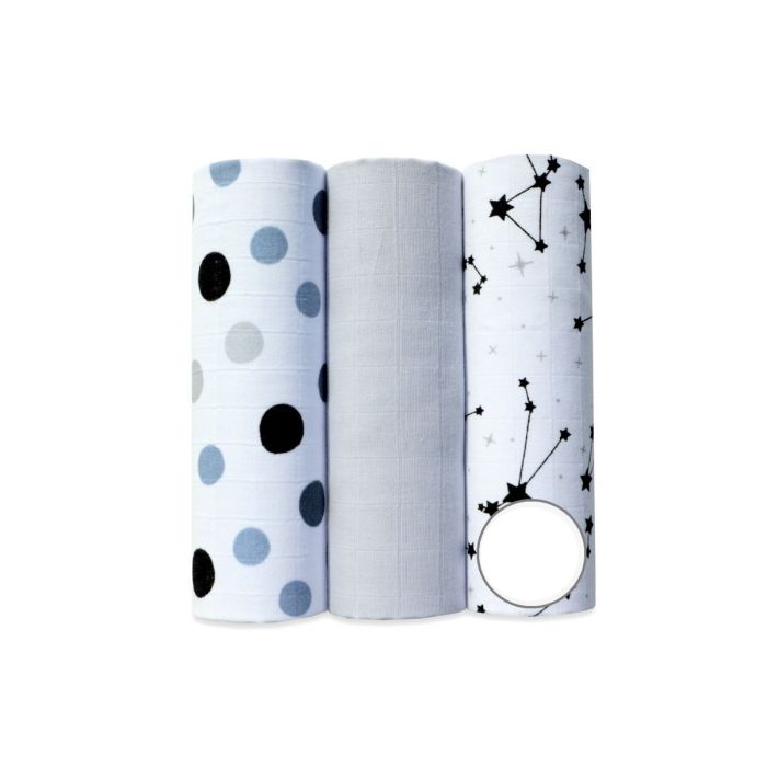 Muslino vystyklų rinkinys kūdikiams "Nr36" 