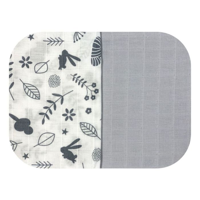 Muslino vystyklų rinkinys kūdikiams "Leafs" 