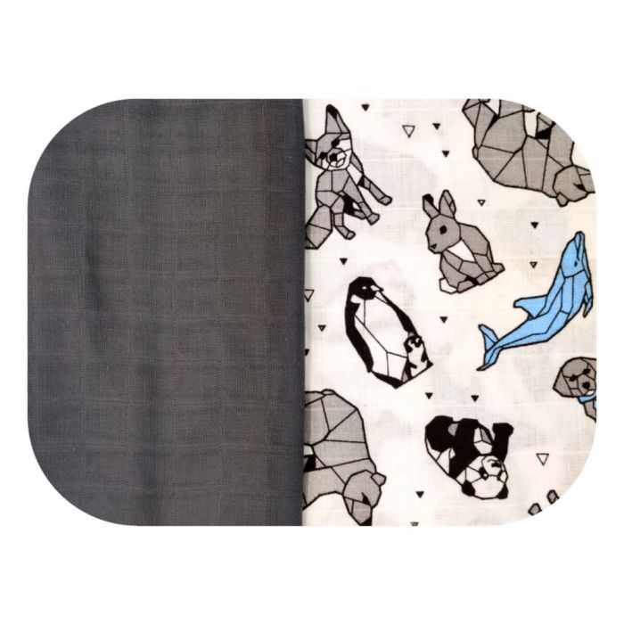 Muslino vystyklų rinkinys kūdikiams "Arctic" 