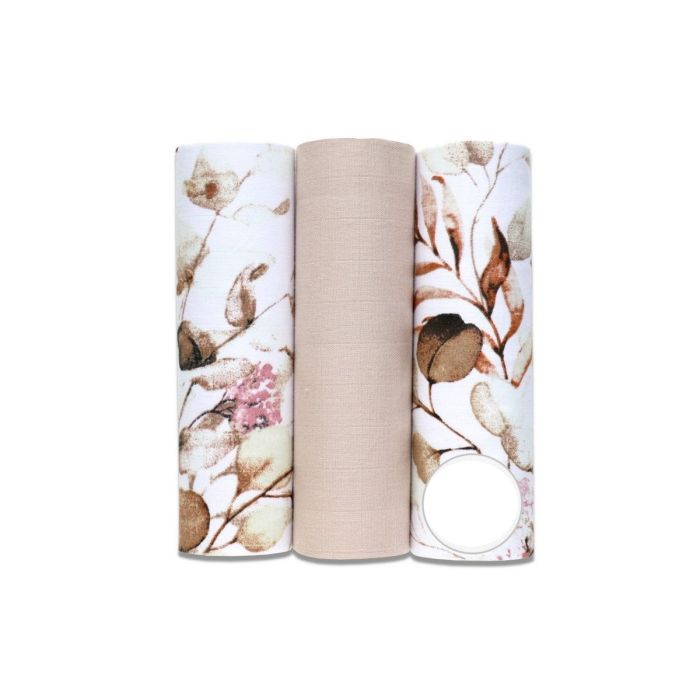 Muslino vystyklų rinkinys kūdikiams "Nr39" 