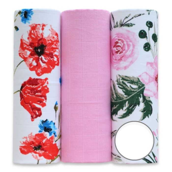 Muslino vystyklų rinkinys kūdikiams "Nr 17" 