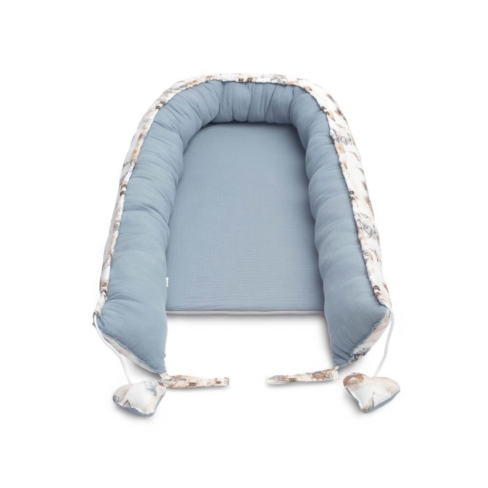 Kūdikio lizdelis iš muslino "Draco jeans" 