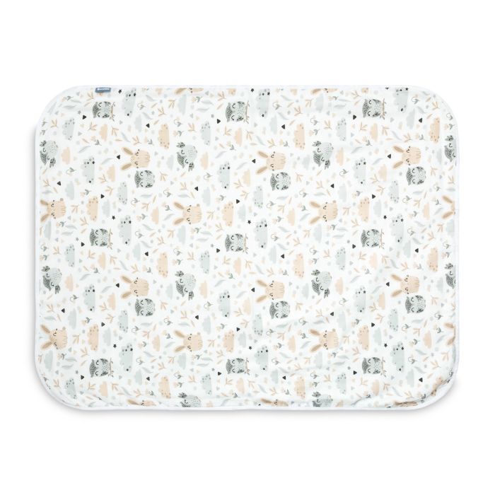 Muslino pledukas kūdikiui "Light owl" 80x100 cm 