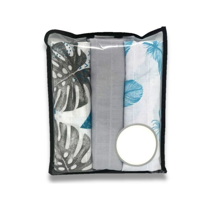 Muslino vystyklų rinkinys kūdikiams "Nr5" 