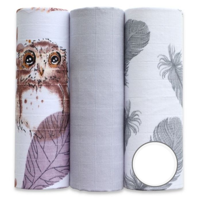 Muslino vystyklų rinkinys kūdikiams "Nr 34" 