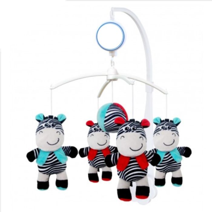 Muzikālais karuselis mazuļa gultiņai