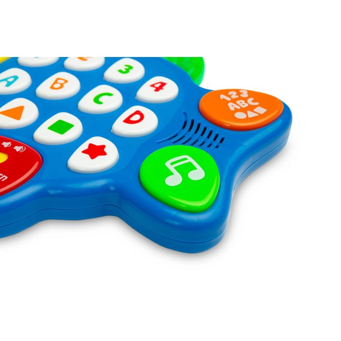 Lavinamasis žaislas kūdikiui  "Music fish"