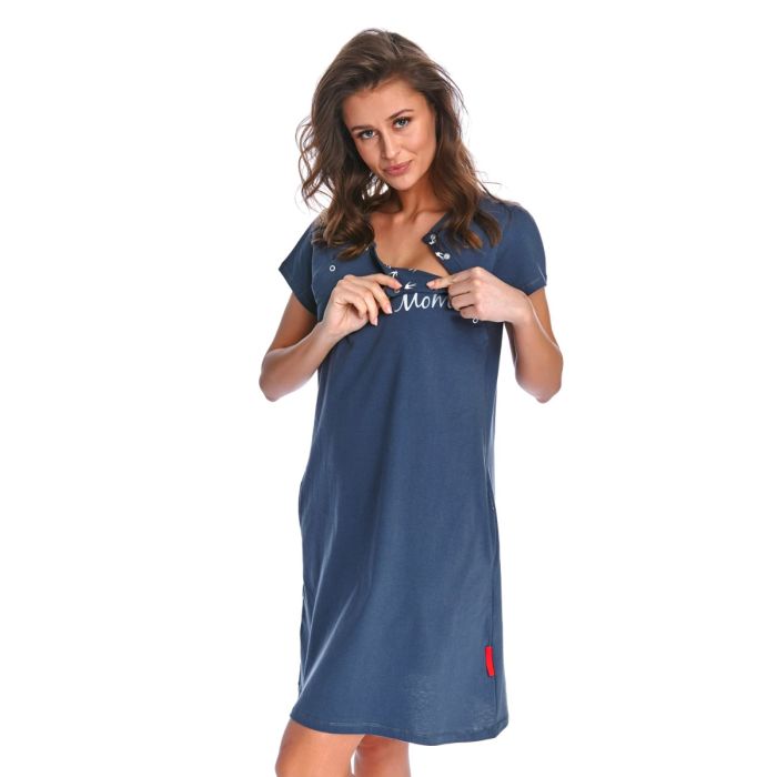 Naktiniai maitinančioms ir nėščiosioms "Mamma" deep blue 