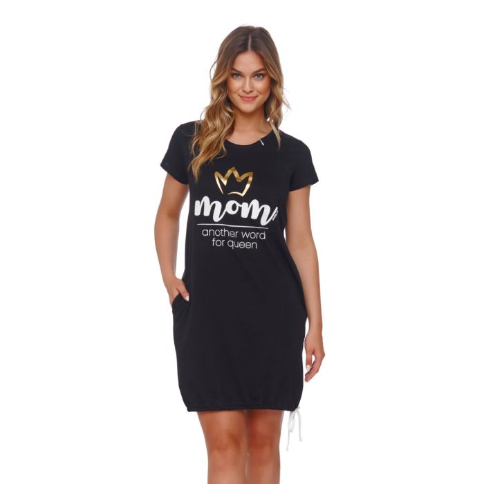 Naktiniai maitinančioms ir nėščiosioms "Mummy" black