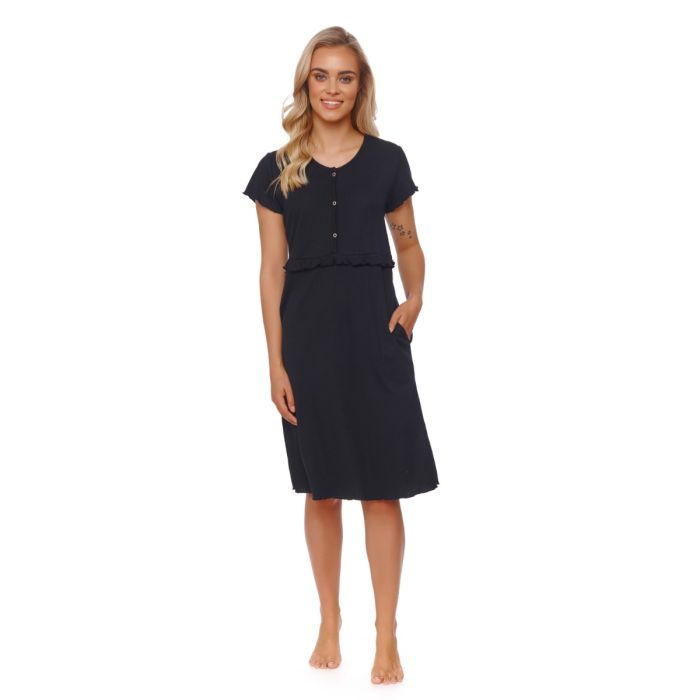 Naktiniai maitinančioms ir nėščiosioms "WAVE" black