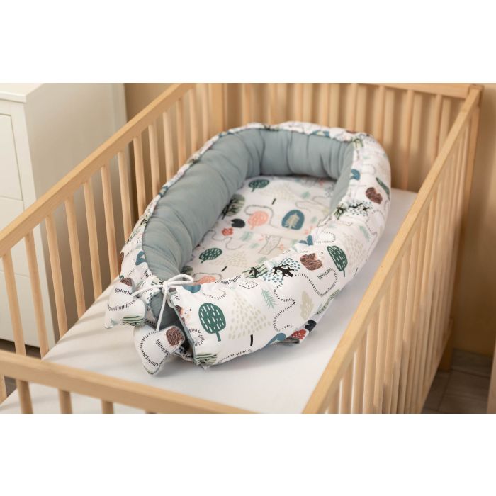 Kūdikio lizdelis iš muslino "ARCHIE" 