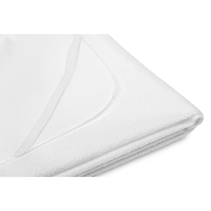 Čiužinio neperšlampamas paklotas 160x80cm baltas