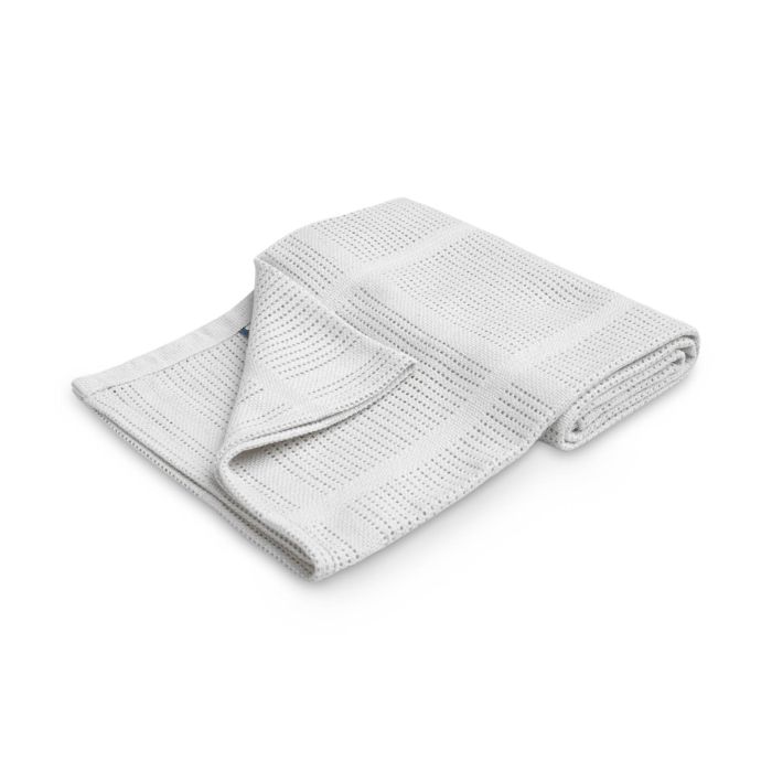 Kūdikio pledukas "Lulu light grey" 95x95 cm 