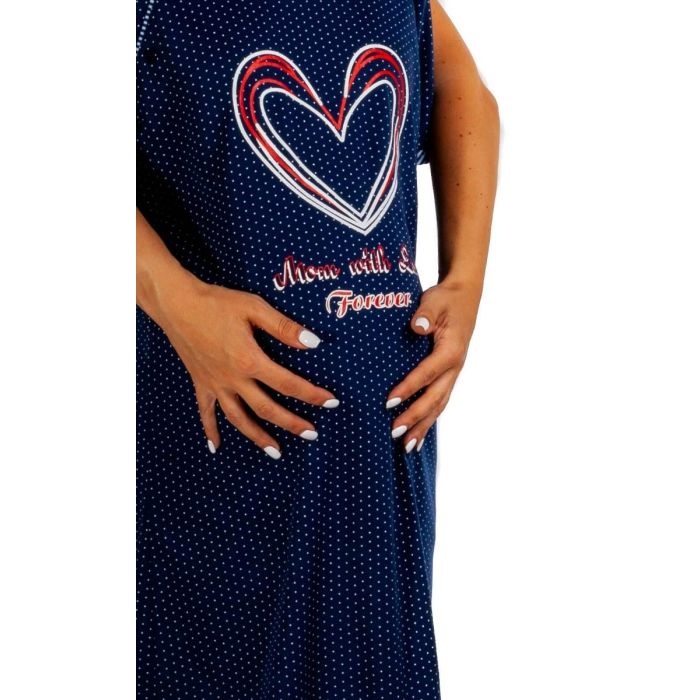 Naktiniai maitinančioms ir nėščiosioms "Dots&Hearts"